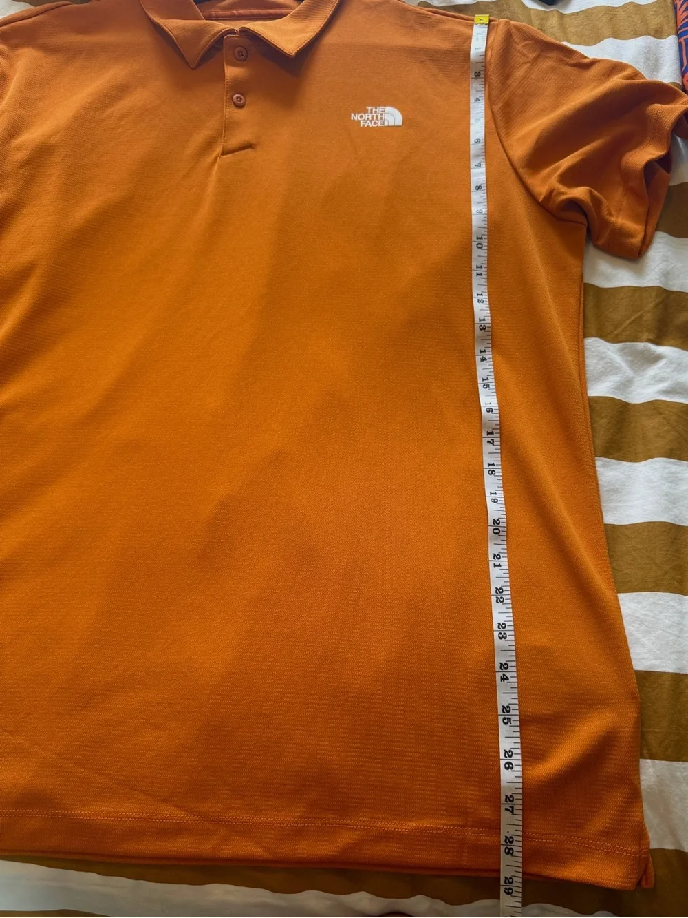 The North Face Men’s XL Orange Performance Polo Short Sleeve